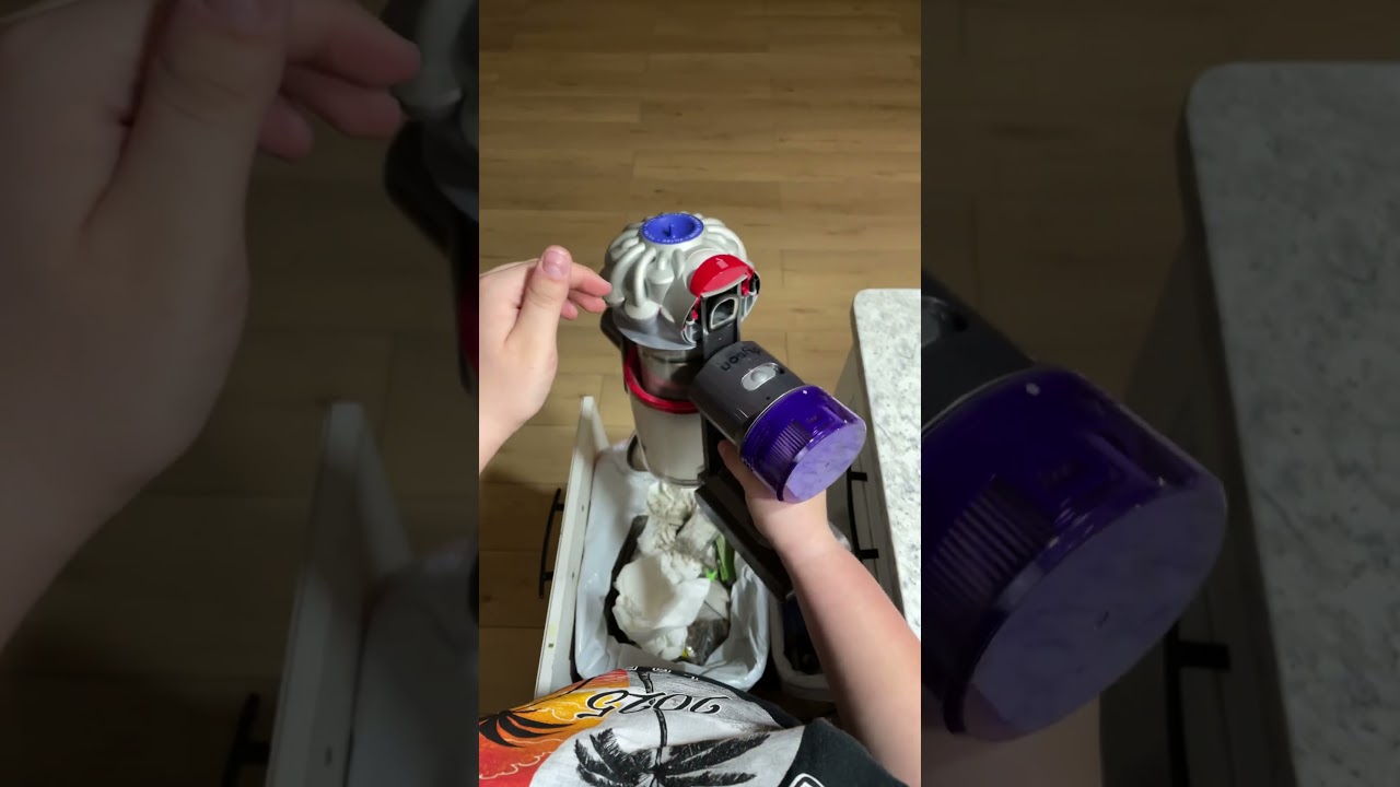 How to empty a Dyson V6/V7/V8!