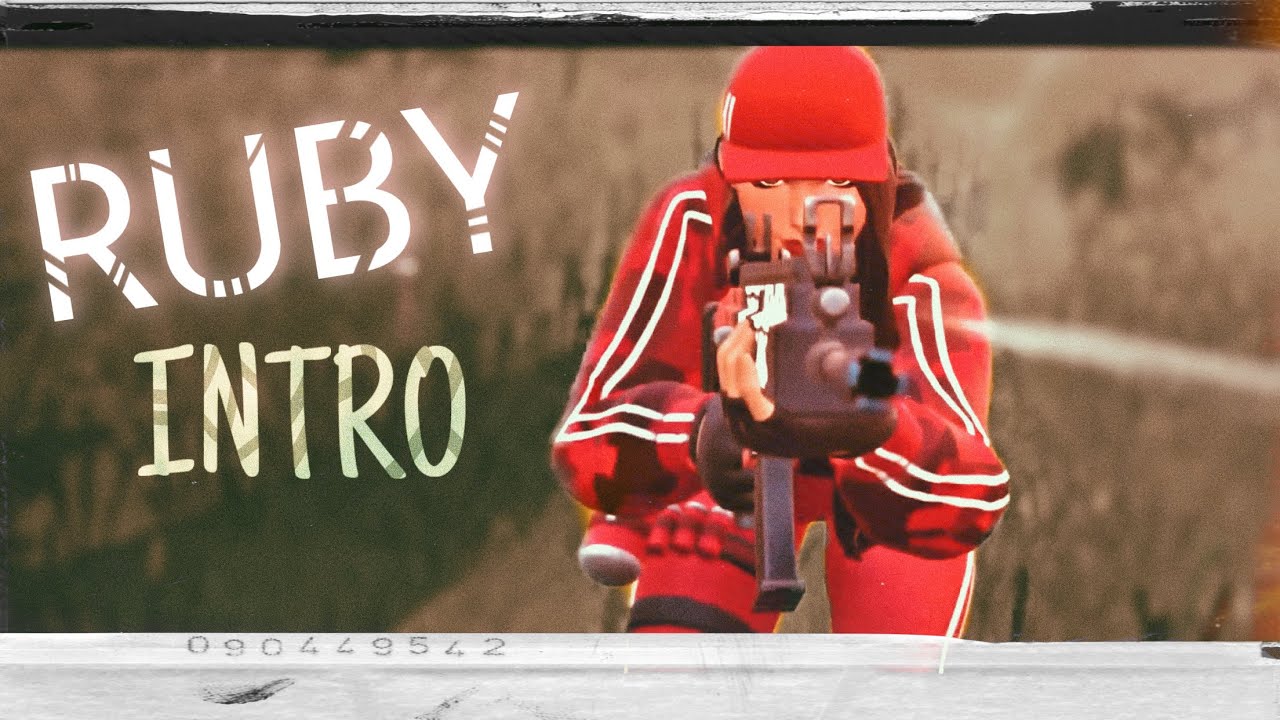 FREE RUBY FORTNITE INTRO (NO TEXT) - YouTube