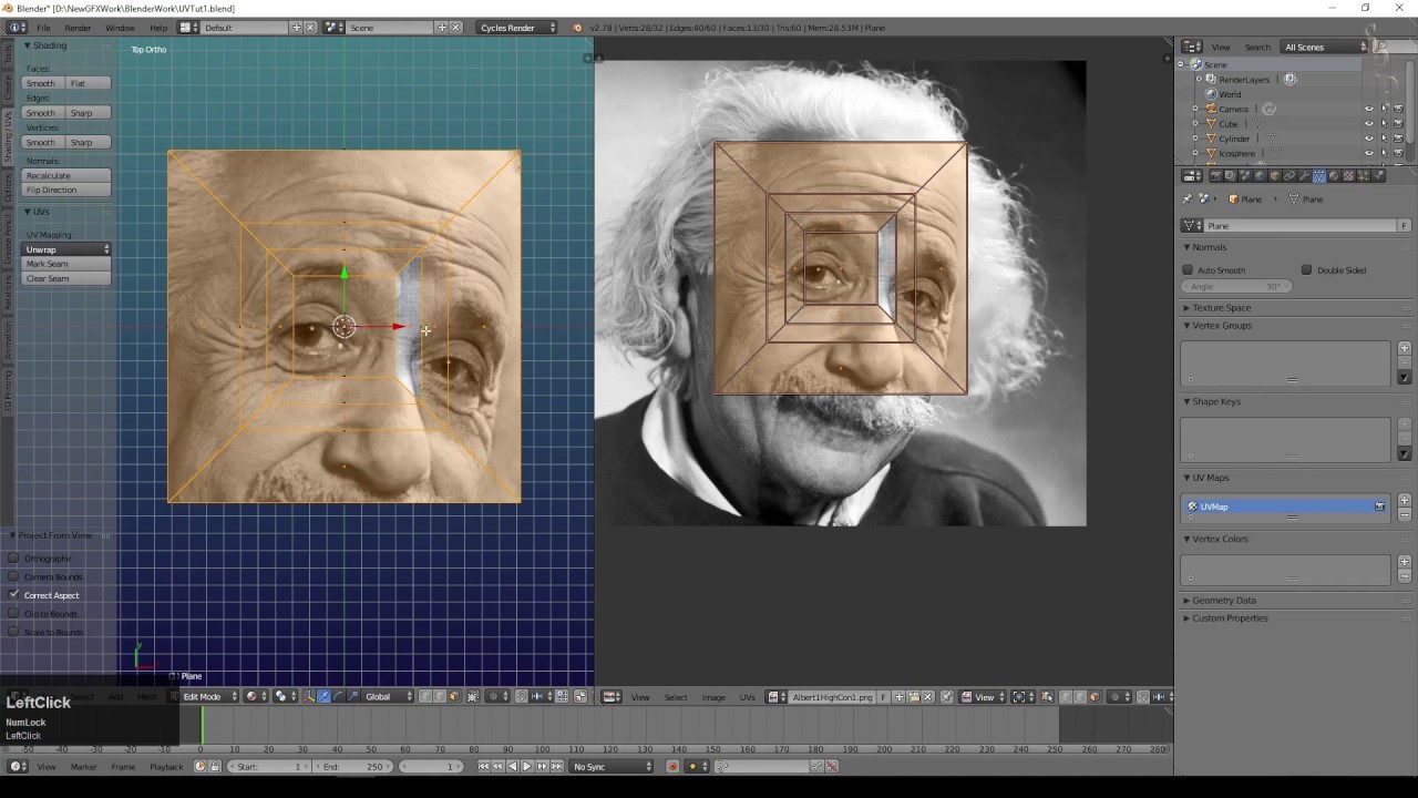 Blender Tutorial UV Unwrapping YouTube