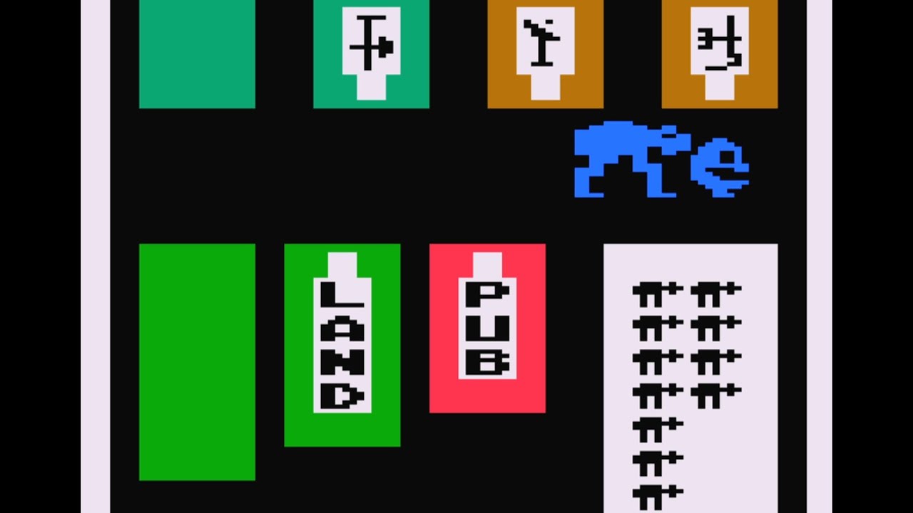 M.U.L.E. Gameplay Atari 8 Bit