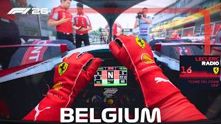 ULTRA REALISTIC F1 26 - Charles Leclerc Ferrari SF26 Belgium GP screenshot 2