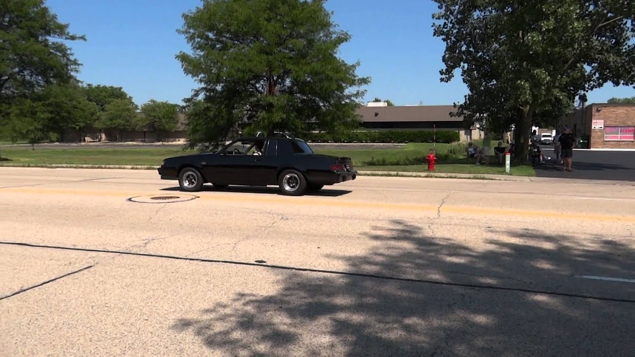 TurboCliff spitting tire rubber on DIAZ 87 Buick Grand National