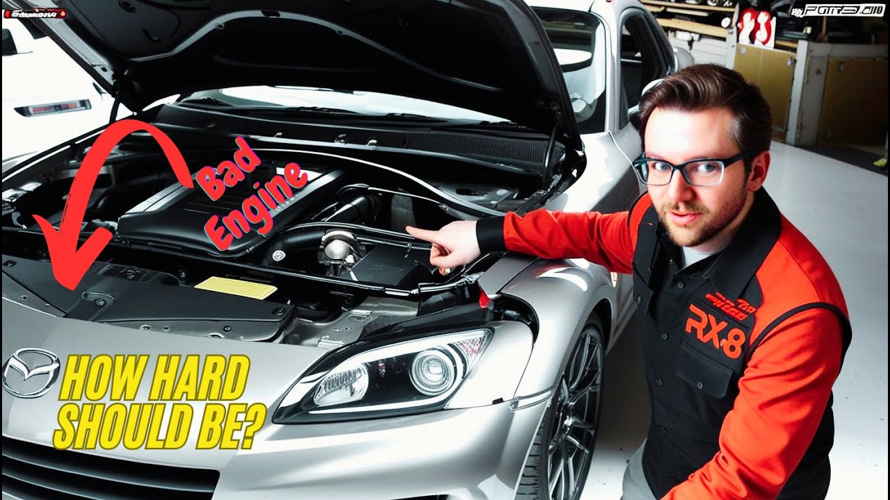 Το νέο Mazda RX8 project Ξεκίνησε! Με προετοιμασία Για αφαίρεση κινητήρα! Θα τα καταφέρω μόνος?