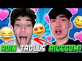 Adin Joins Ricegum’s Twitch Stream and *TROLLS* Him! (Acts Very SUS)