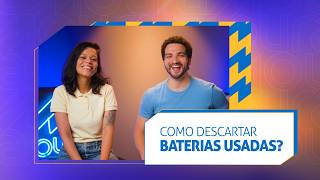 Como descartar baterias usadas? ♻️ Moura explica!