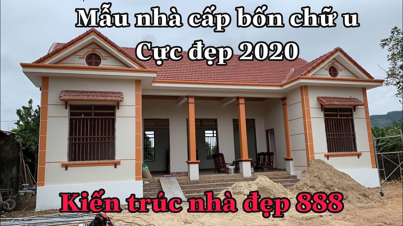 MẪU NHÀ CẤP BỐN CHỮ U ĐẸP NHẤT 2020 - YouTube