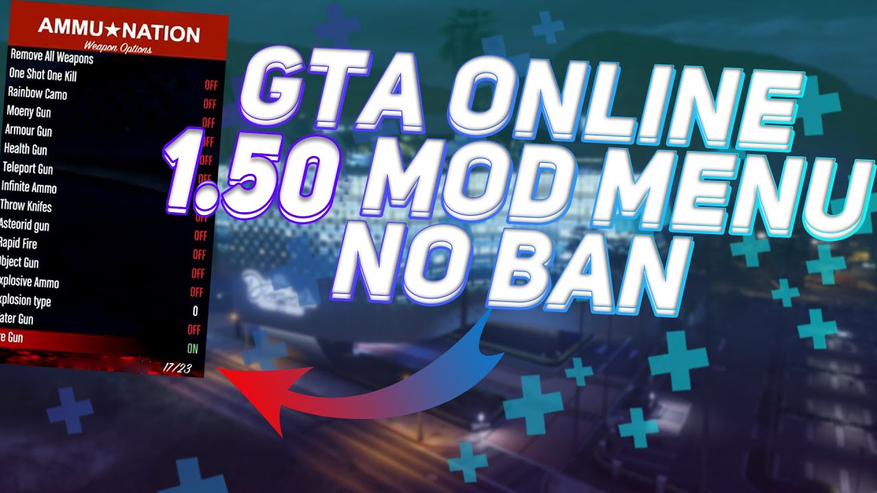 GTA Online Mod Menu FREE ⚙️ GTA 5 Online Hack 1.50 LvL/Money/Items and 150+ MORE! NO Ban