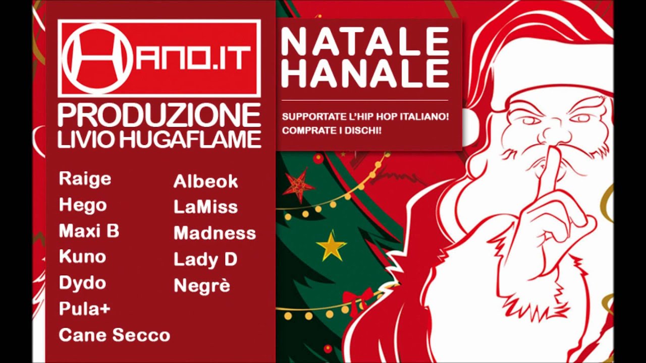 Buon Natale Rap 5 B.Buon Natale Hip Hop All Stars Youtube