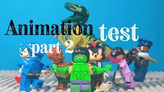 Animation test part 2 (lego stopmotion)
