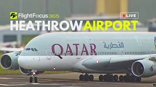 Heathrow Airport Live - Wednesday 22nd April 2026