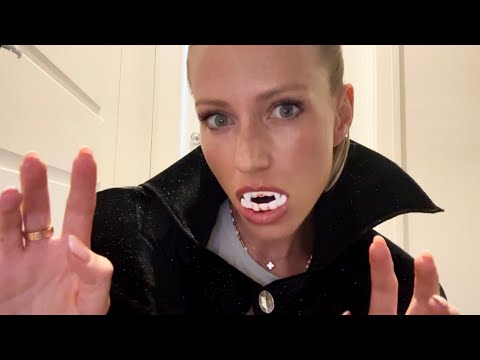 ASMR Vampire Cares for You After Turning 🩸3DIO Ear Triggers