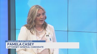 Alabama attorney general candidate Pamela Casey visits CBS 42