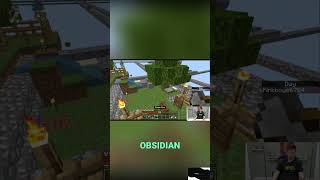 Minecraft Base Goals: Diamond Pickaxe &amp; Obsidian Grind! #shorts