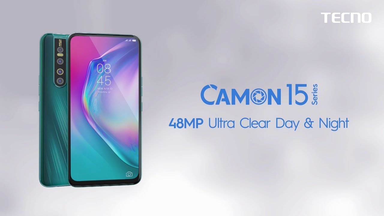 ""Tecno Camon 15 Grand Launch"" happening right now
