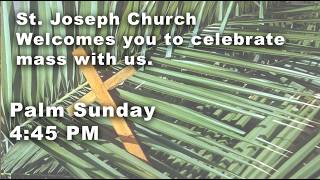 Saturday,  March 28, 2026 4:45 PM Mass