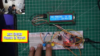 Making a digital clock with Gregorian and Hijri dates - Arduino Project #46