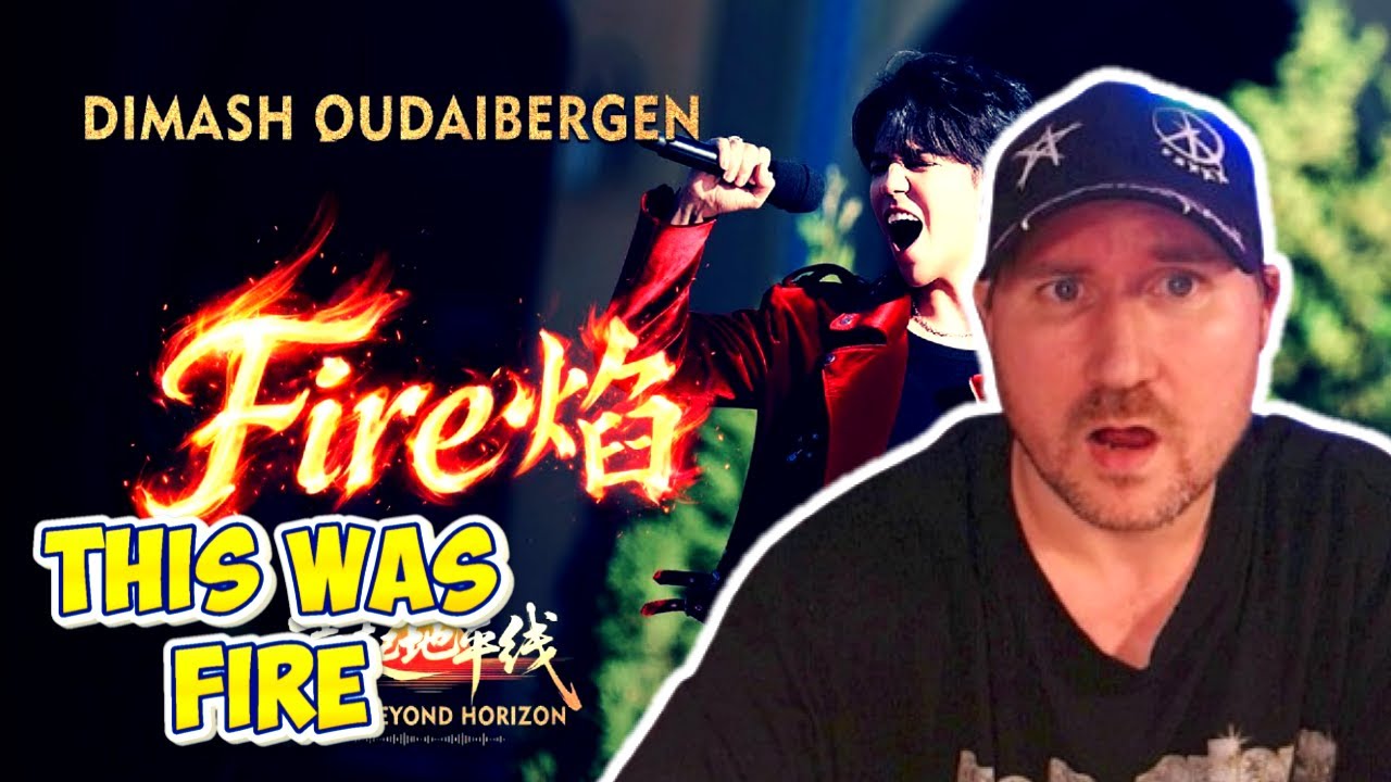Dimash Qudaibergen |  FIRE |  Live At Voice Beyond Horizon |  REACTION