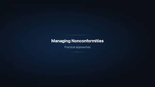 What Is Nonconformity in ISO 9001?
