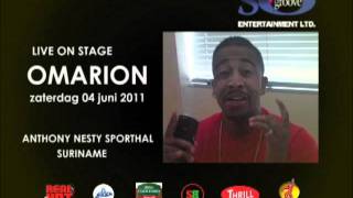 Omarion Tv Commercial 4Th June 2011 Suriname
