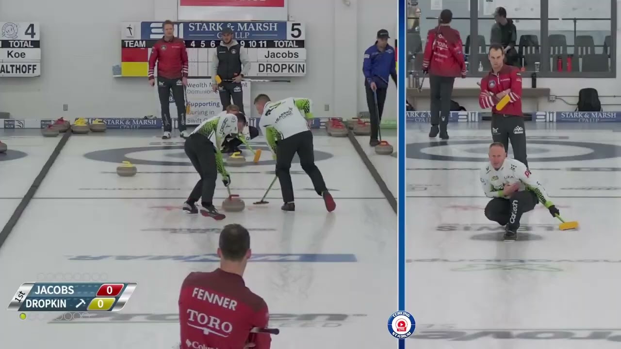 FEATURE  Brad Jacobs vs  Korey Dropkin   Draw 15   RBC Dominion Securities Western Showdown XCM
