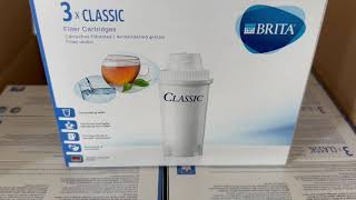 In our warehouse Brita CLASSIC Water Filter - Pack 3 EE in whote color B2B Sales Offer