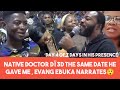 A shocking story b/w Evang Ebuka & a native doctor #zionprayermovementoutreachlive