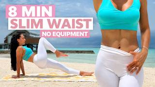 8 Min Slim Waist Workout | Deep Core & Flat Stomach (No Equipment)