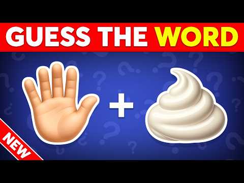 Can You Guess The WORD By Emojis? 🤔❓💭 Impossible Emoji Quiz