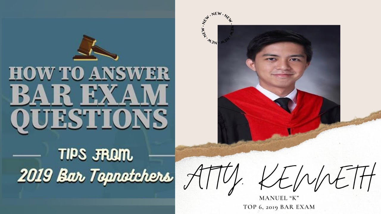 Tips from a Bar Exam Topnotcher Top 6 How To Answer Bar Exam