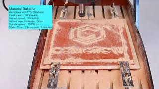 Engrave on Bakelite with ROBO CNC