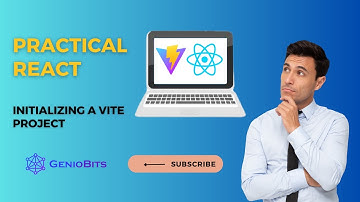 Initializing a Vite Project | Practical React | Imran Kabir | Geniobits