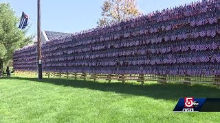 Family turns yard into somber memorial to those lost to COVID-19