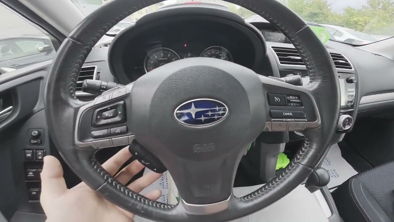 Как управлять приборной панелью в Subaru Forester IV (2012–2018)?