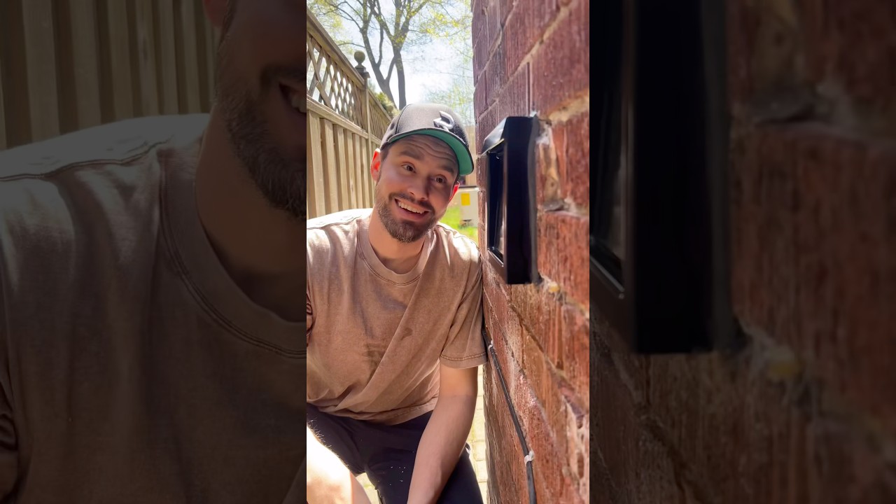 Replace that old plastic dryer vent with a stronger & sleeker one from ​⁠