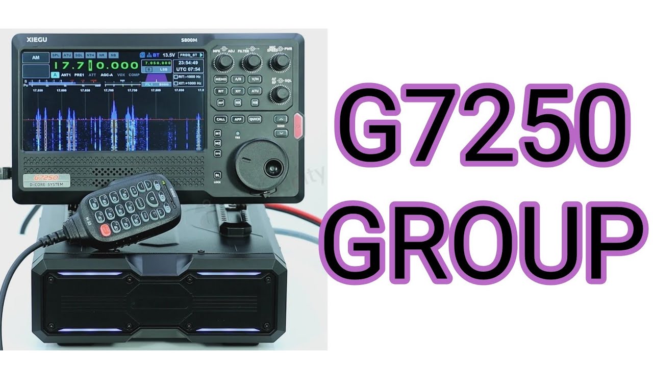 NEWS - Xiegu G7250 - YouTube