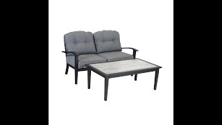 Denali Loveseat & Coffee Table Assembly Instructions