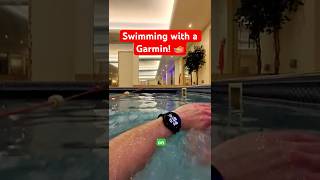 Swimming with a Garmin Forerunner 965! 🏊‍♂️ #garmin
