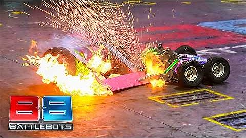 All The Knockouts From BattleBots World Championship 5 | BATTLEBOTS