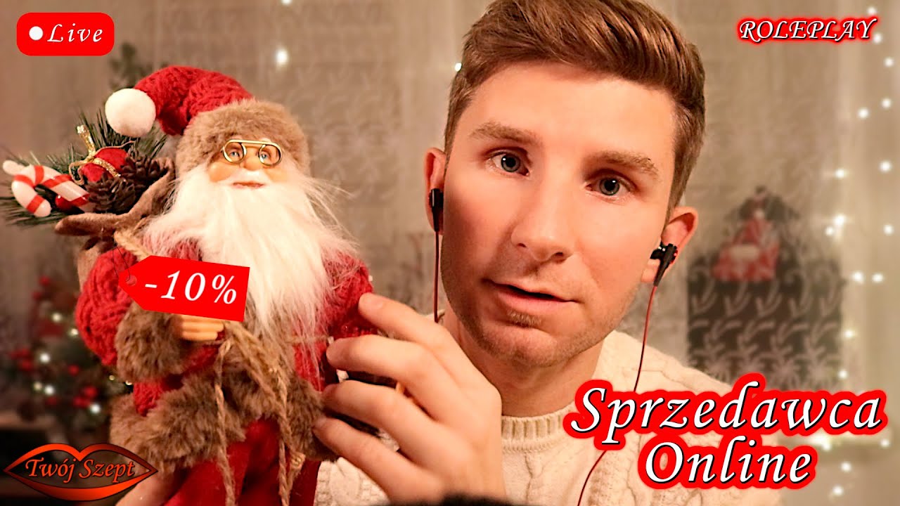 Świąteczny Live Roleplay ASMR 🎄 Kupujesz Piękne Ozdoby do Domu 🎅 PL