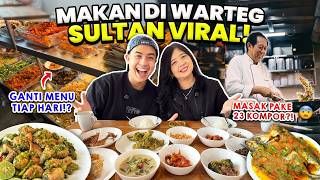 WARTEG SULTAN VIRAL! MENUNYA TIAP HARI GANTI,  SOLD OUT!?