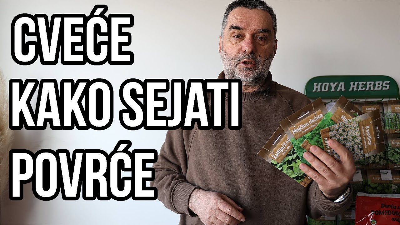 Kako sejati cveće i povrće