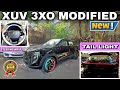 2025 XUV 3XO MX1 Modified ✅XUV 3XO Modification ✅Remote key✅ Alloy wheel ✅ MX1 TO AX7L✅#mahindra #yt