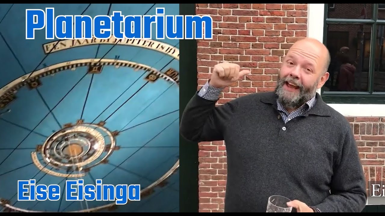 Oldest working Planetarium in the world! - Eise Eisinga museum in Franeker (NL)