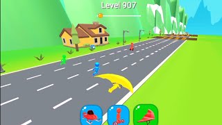 Shape-shifting Level 907 || Funny Race Gameplay || || New hyper casual games || #shapeshifting #game screenshot 2