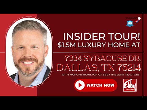 7334 Syracuse Dr, Dallas, TX home video tour