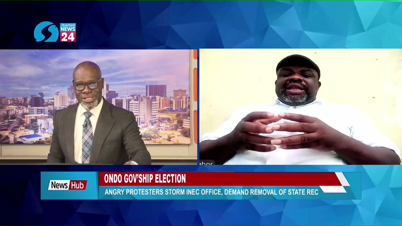 Ondo Governorship Election: Angry Protesters Sorm INEC Office Demand Removal of State REC