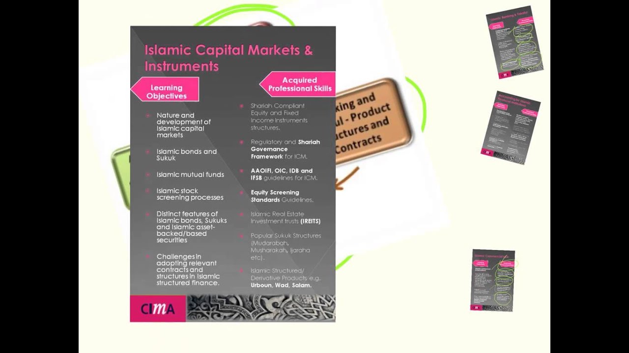 How to become an Islamic Banker? Introduction to CIMA DIPLOMA IN ISLAMIC FINANCE