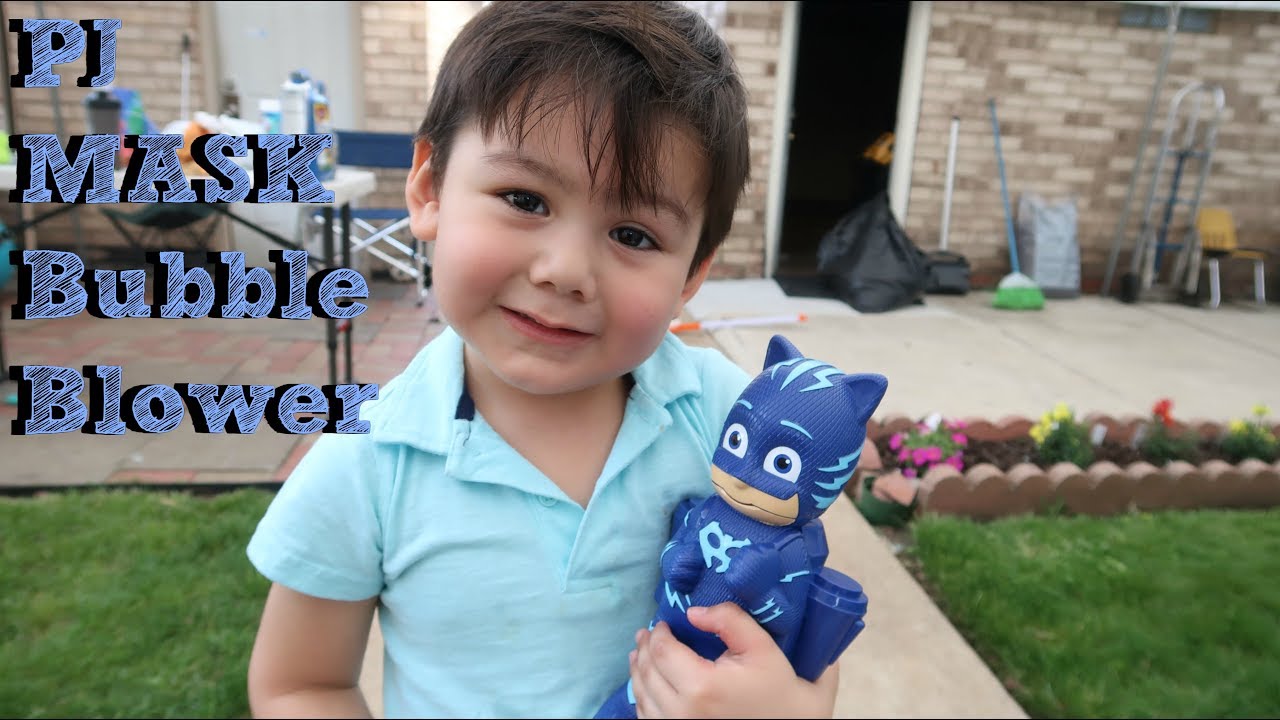 PJ Mask CatBoy Bubbles Blower!