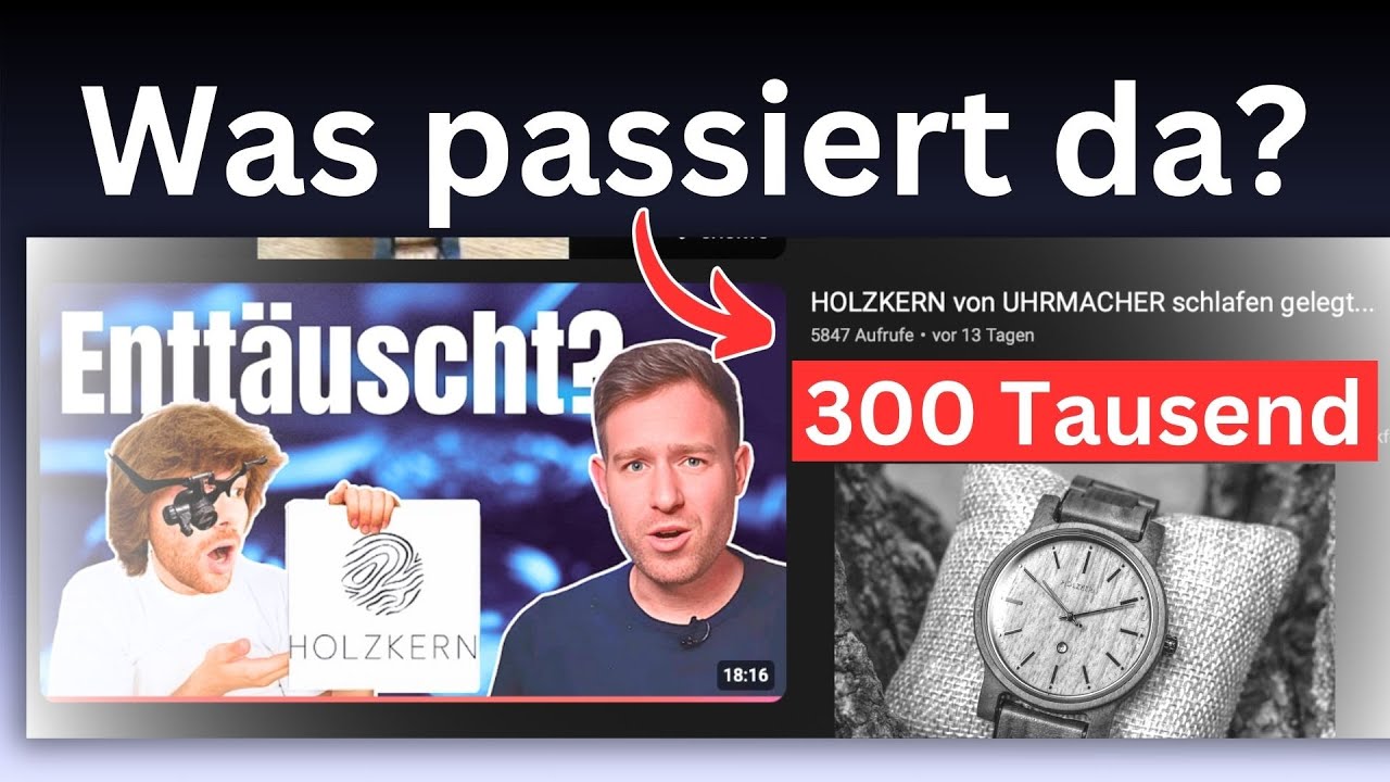 UHRMACHER reagiert, wie gut ist Holzkern? | Gezeitenpanther