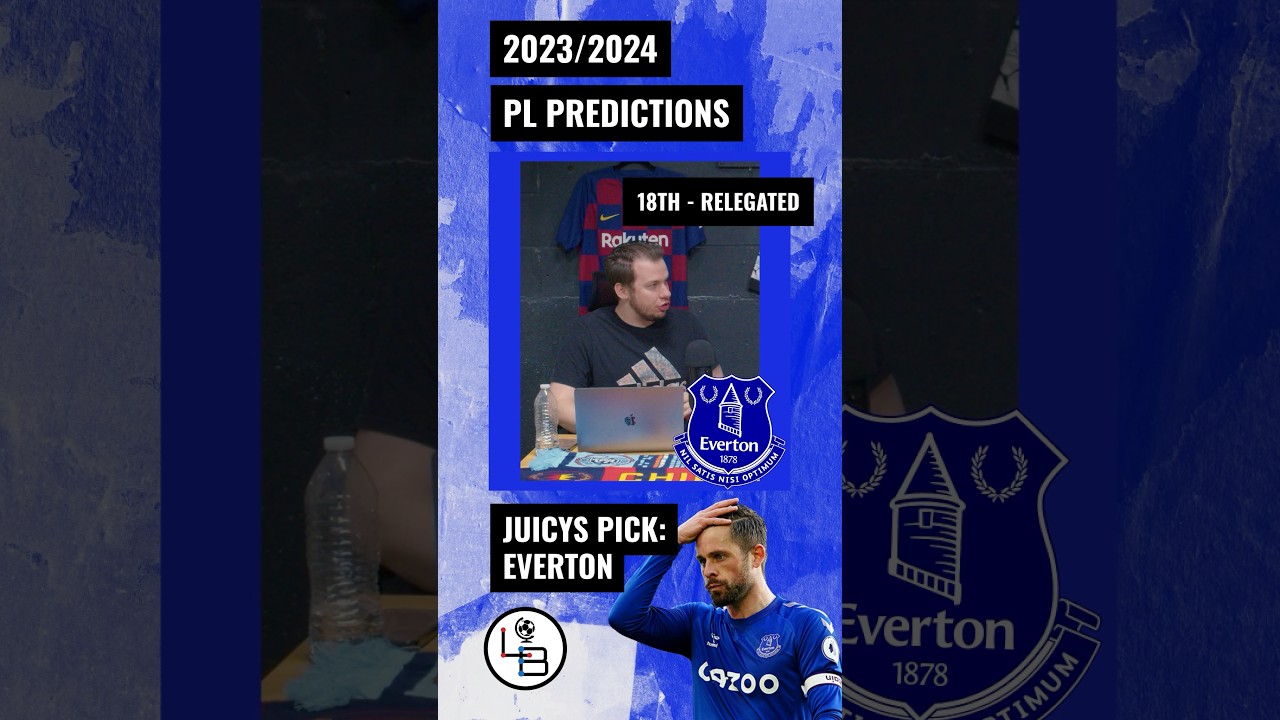 Everton to get Relegated from the Premier League this Season? 